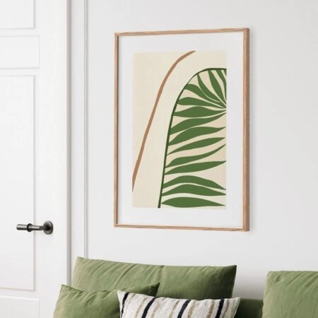 Πόστερ MINIMALIST LEAF - Abstract - Αφηρημένα