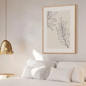 Πόστερ MINIMAL ABSTRACT BRANCHES - Lineart