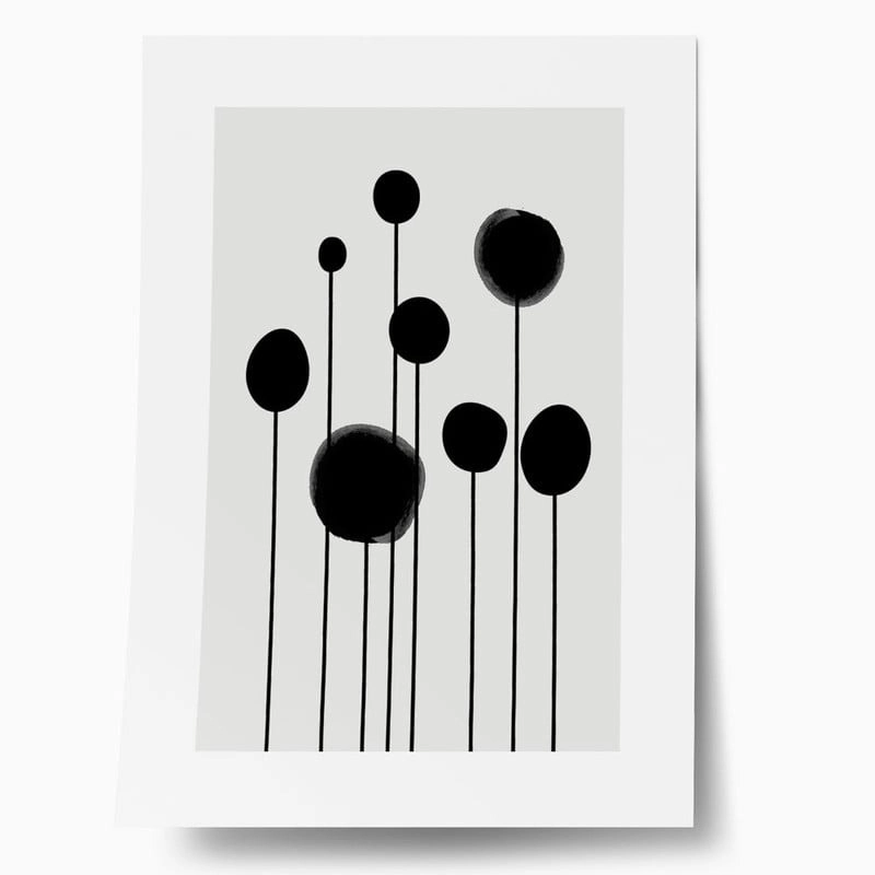 Πόστερ MINIMAL FLOWERS