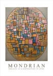 Πόστερ MONDRIAN - TABLEAU III COMPOSITION IN OVAL