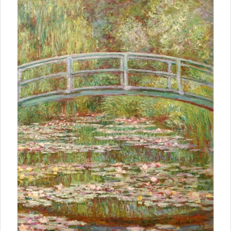 Πόστερ MONET - BRIDGE OVER A POND OF WATER LILIES - Διασημοι Ζωγραφοι Sticky 2