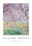 Πόστερ MONET - PRINTEMPS A GIVERNY