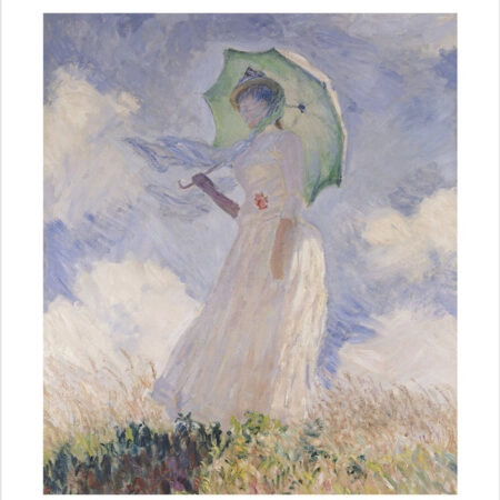 Πόστερ MONET - WOMAN WITH A PARASOL - Διασημοι Ζωγραφοι Sticky 2