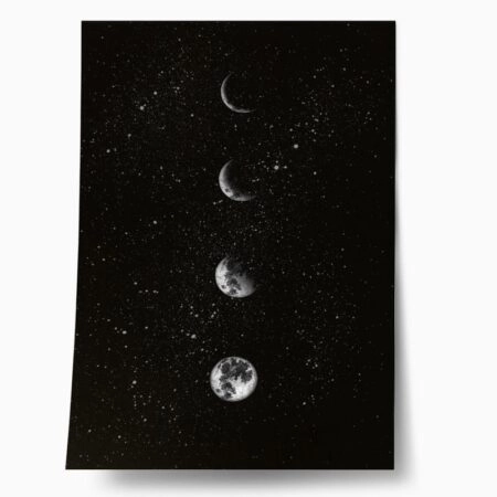 Πόστερ MOON PHASES - Τοπια - Φυση Sticky 1