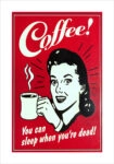 Πόστερ OLD FASHIONED CAFE SIGN