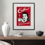 Πόστερ OLD FASHIONED CAFE SIGN