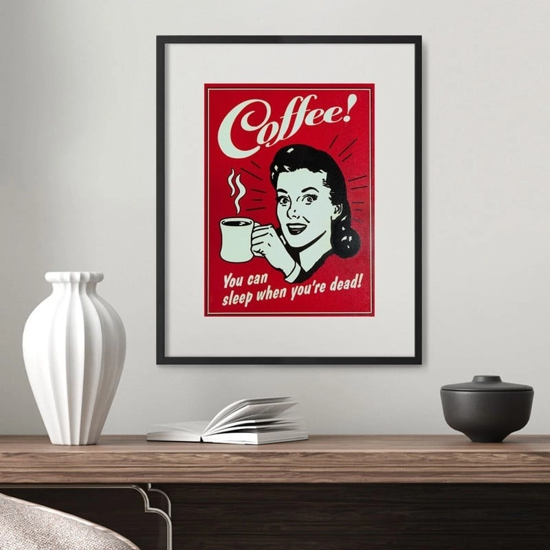 Πόστερ OLD FASHIONED CAFE SIGN