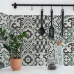 Αυτοκόλλητα Πλακάκια OLIVE CLASSIC SET 8 τμχ