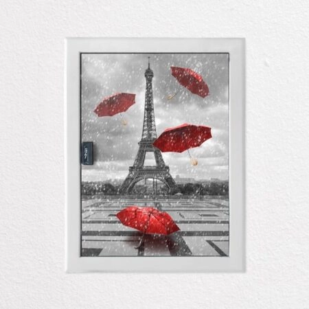 Αυτοκόλλητο ηλεκτρολογικο PARIS RAIN 1 - Αυτοκολλητα για ηλεκτρολογικούς πίνακες