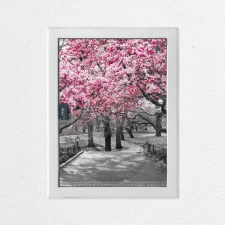Aυτοκόλλητο ηλεκτρολογικού πίνακα PINK BLOSSOM PARK - Αυτοκολλητα για ηλεκτρολογικούς πίνακες
