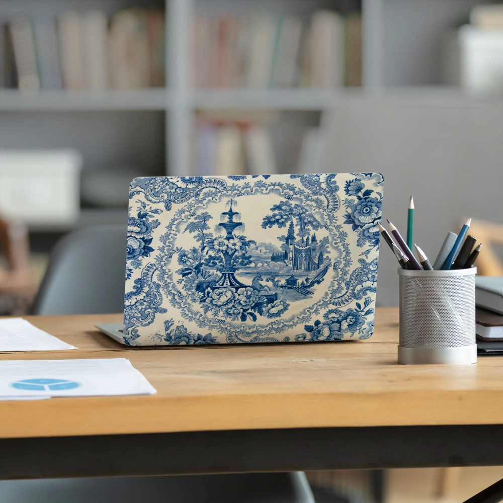 Αυτοκόλλητο Laptop PORCELAIN