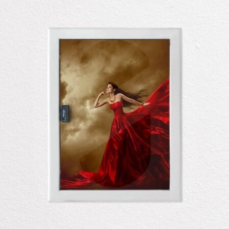 Aυτοκόλλητο ηλεκτρολογικού πίνακα RED DRESS - Αυτοκολλητα για ηλεκτρολογικούς πίνακες
