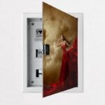 Aυτοκόλλητο ηλεκτρολογικού πίνακα RED DRESS