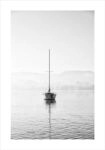Πόστερ SAILING YACHT IN CALM LAKE