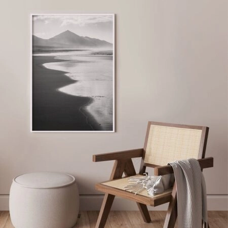 Πόστερ SAND BEACH AND OCEAN - Τοπια - Φυση