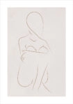 Πόστερ SIMPLE WOMAN LINE ART