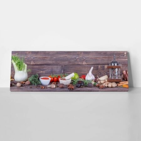Πίνακας Πανοραμικός SPICES - Food and Drink