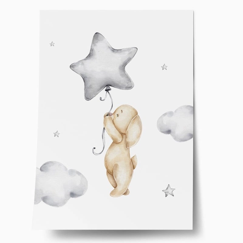 Πόστερ STAR BALLOON BUNNY