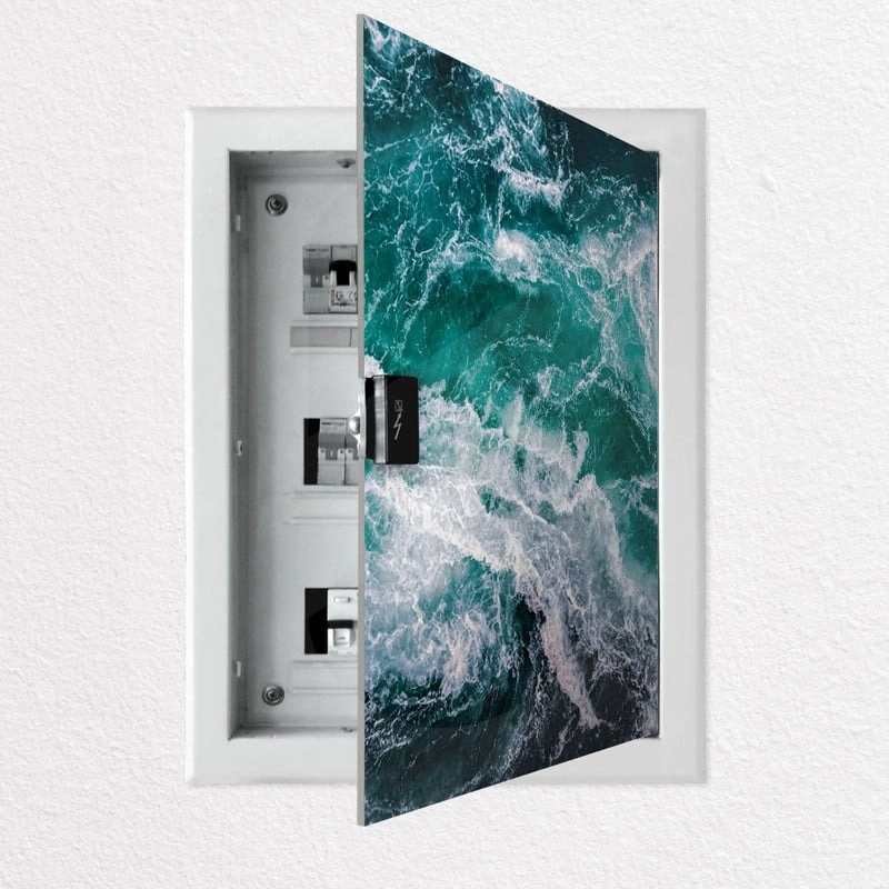 Aυτοκόλλητο ηλεκτρολογικού πίνακα TIDAL WAVES