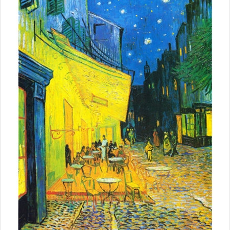 Πόστερ VAN GOGH - CAFE TERRACE - Διασημοι Ζωγραφοι Sticky 8
