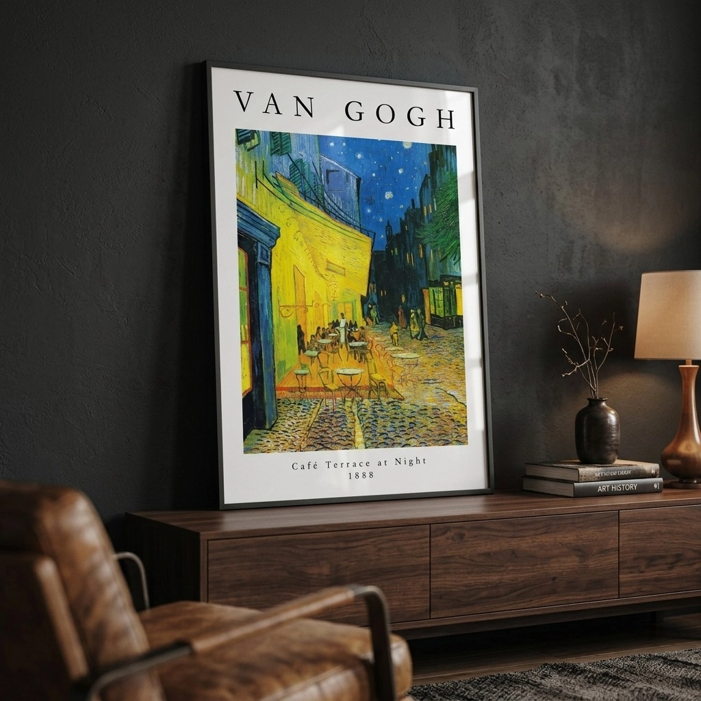 Πόστερ VAN GOGH - CAFE TERRACE