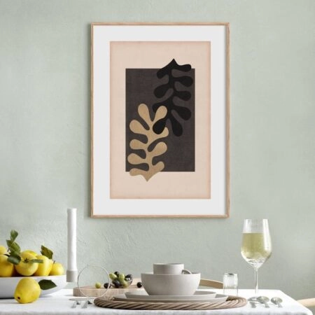 Πόστερ VINTAGE LEAVES COMPOSITION - Abstract - Αφηρημένα