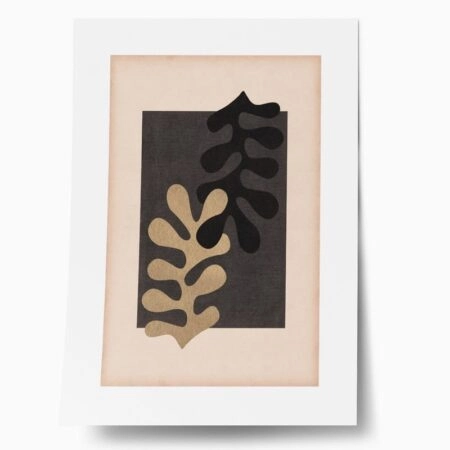 Πόστερ VINTAGE LEAVES COMPOSITION - Abstract - Αφηρημένα Sticky 1