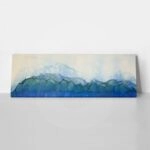 Πίνακας Πανοραμικός WATERCOLOR ABSTRACT LANDSCAPE