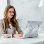 Αυτοκόλλητο Laptop WHITE MARBLE