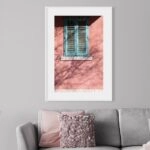 Πόστερ WINDOW ON PINK WALL