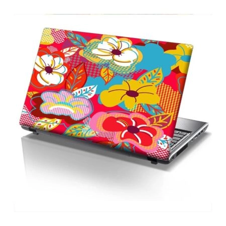 Αυτοκόλλητο Laptop POP FLOWERS - Laptops