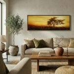 Πίνακας Πανοραμικός AFRICAN TREE