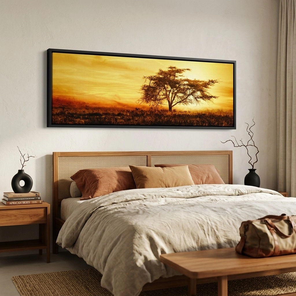 Πίνακας Πανοραμικός AFRICAN TREE