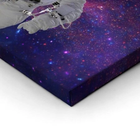 OUTLET Πίνακας Πανοραμικός ASTRONAUT IN SPACE 140cm x 40 cm - OUTLET Sticky 2