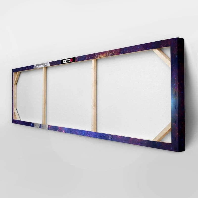 OUTLET Πίνακας Πανοραμικός ASTRONAUT IN SPACE 140cm x 40 cm