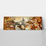 Πίνακας Πανοραμικός AUTUMN ROME 1
