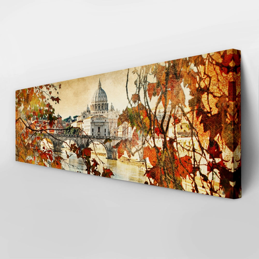 Πίνακας Πανοραμικός AUTUMN ROME 1