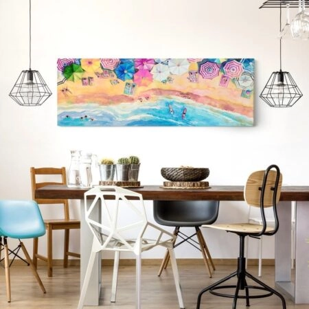 Πίνακας Πανοραμικός BEACH PAINTING - Παραλιες Sticky 4