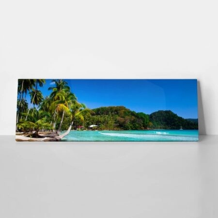 Πίνακας Πανοραμικός EXOTIC BEACH - Πινακες σε καμβα Sticky 1