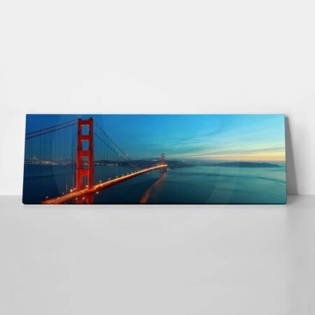 Πίνακας Πανοραμικός GOLDEN GATE - Πολεις και Αρχιτεκτονικη