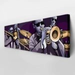 Πίνακας Πανοραμικός JAZZ PLAYERS