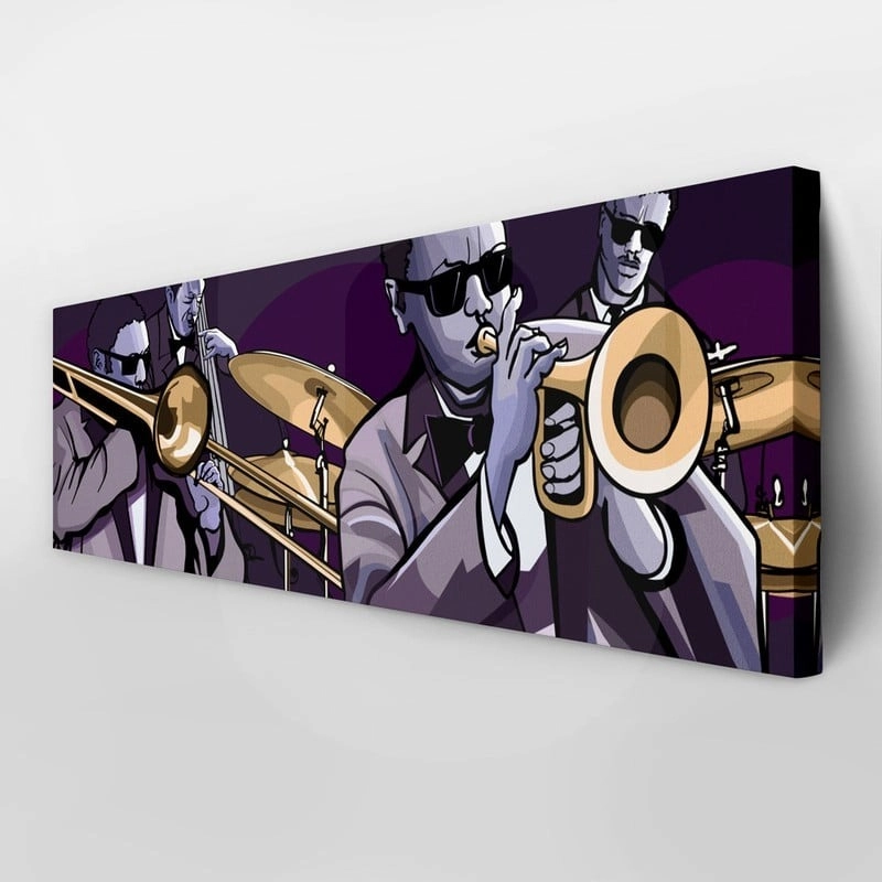 Πίνακας Πανοραμικός JAZZ PLAYERS