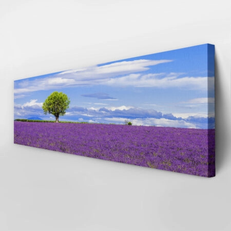 Πίνακας Πανοραμικός LAVENDER FIELD - Λεβαντα Sticky 2
