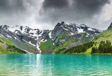 Πίνακας Πανοραμικός MOUNTAIN LAKE - Λιμνες - Ποταμια Sticky 1