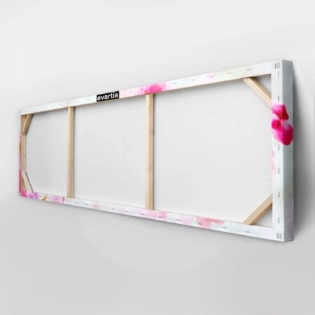 Πίνακας Πανοραμικός σε καμβά SAKURA BRANCH PINK CHERRY - Ανθη Δεντρων Sticky 4