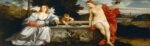 Πίνακας Πανοραμικός TITIAN SACRED AND PROFANE LOVE