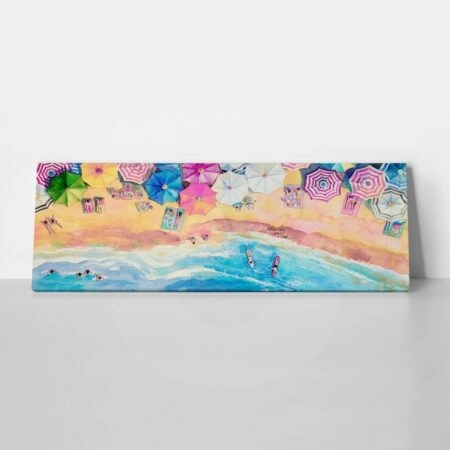 Πίνακας Πανοραμικός BEACH PAINTING - Παραλιες Sticky 1