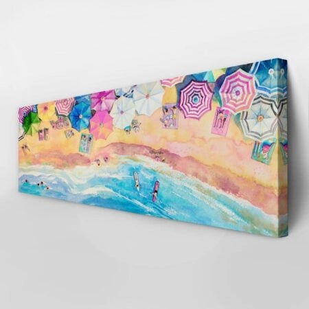 Πίνακας Πανοραμικός BEACH PAINTING - Παραλιες Sticky 8