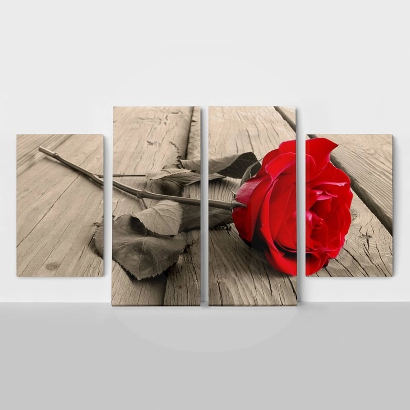 Τετράπτυχος RED ROSE