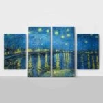 Τετράπτυχος VAN GOGH STARRY NIGHT
